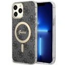 Guess GUHMP13XH4STK Apple iPhone 13 Pro Max black hardcase 4G MagSafe