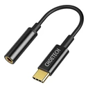 Αντάπτορας 3.5mm Choetech AUX003 USB-C to Audio Jack Adapter (black)