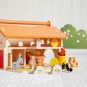 Janod My First Farm Wooden Toy (J03318) - Baby Toy 24+ months