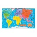 Janod Magnetic Puzzle - World Map (92 Pieces)