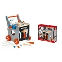 Janod Brico Magnetic Workshop Trolley with Tools (J06478)