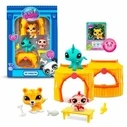 Παιχνίδι Μινιατούρα Playset Bandai Littlest Pet Shop 8 Τεμάχια