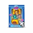 Παιχνίδι Μινιατούρα Playset Bandai Littlest Pet Shop 8 Τεμάχια