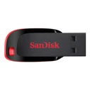 USB Stick 16GB USB 2.0 SanDisk Cruzer Blade Black/Red