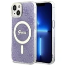 Case Guess GUHMP14MH4STU Apple iPhone 14 Plus / 15 Plus purple/purple hardcase 4G MagSafe
