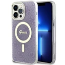 Guess GUHMP14XH4STU Apple iPhone 14 Pro Max purple hardcase 4G MagSafe