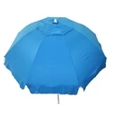 Campus Patio / Garden / Beach Umbrella Blue Reinforced 2m Metal