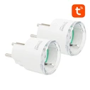 Μονόπριζο Smart plug WiFi Gosund SP111 3680W 16A, Tuya 2-pack