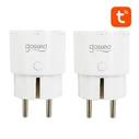 Μονόπριζο Smart plug WiFi Gosund SP111 3680W 16A, Tuya 2-pack