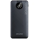 AWEI P134K Powerbank 20000mAh black Display + USB/PD/Lightning/microUSB Cables