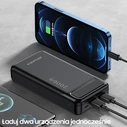 AWEI P6K Powerbank 20000mAh black 2xUSB/PD/microUSB