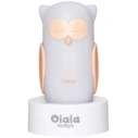 Olala Boutique LED Owl Come Decorative Night Lamp - White, 6x5x10 cm