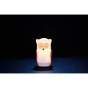 Olala Boutique LED Owl Come Decorative Night Lamp - White, 6x5x10 cm