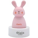 Olala Boutique Κουνελάκι Charly Ροζ - Διακοσμητικό Παιδικό Φωτιστικό LED