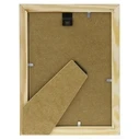 ZEP Wooden Wall Frame with Brown Border V32342