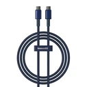 Καλώδιο USB Baseus Καλώδιο USB-C σε USB-C Tungsten Gold, 100W, 1m (Μπλε)