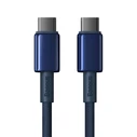Καλώδιο USB Baseus Καλώδιο USB-C σε USB-C Tungsten Gold, 100W, 1m (Μπλε)