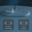 USAMS US-CD120 10W Dual Wireless Charger white