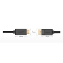 UGREEN DP101 DisplayPort/HDMI 4K 30Hz 32AWG Cable 1,5m black