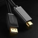 UGREEN DP101 DisplayPort/HDMI 4K 30Hz 32AWG Cable 1,5m black