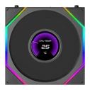 Lian Li UNI FAN TL-LCD FLEX Wireless 120mm Black 3-Pack (Without Controller)