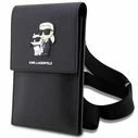 Karl Lagerfeld Torebka KLWBSAKCPMK Black Saffiano Karl & Choupette