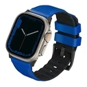 UNIQ Linus strap Apple Watch 4/5/6/7/SE/8/9/Ultra 44/45/49mm Airosoft Silicone blue/racing blue