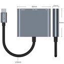 Tech-Protect V1-hub 3in1 Adapter Grey