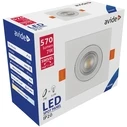 Χωνευτό Σπότ Avide LED 38° Τετράγωνο 7W Ψυχρό 6400K