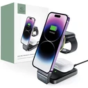 Tech-Protect Qi15W-A28 3in1 Magnetic Wireless Charger MagSafe Black