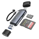 Tech-Protect Ultraboost Card Reader SD/microSD gray
