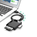 UGREEN CR125 USB 3.0 Card reader SD/microSD/CF/MS black