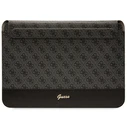 Guess Sleeve GUCS14PS4SGK 14 inch black 4G Stripe Metal Logo
