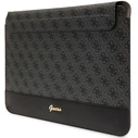 Guess Sleeve GUCS14PS4SGK 14 inch black 4G Stripe Metal Logo