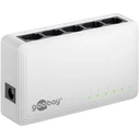 Goobay Gigabit Ethernet Switch 5 Θυρών 64563 - Λευκό