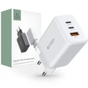Tech-Protect C65W 3-port Network Charger PD 65W QC 3.0 White