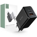Tech-Protect C65W 3-port Network Charger PD 65W QC 3.0 Black