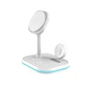 Tech-Protect QI15W-A27 3in1 Magnetic MagSafe Wireless Charger White