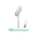 Tech-Protect QI15W-A27 3in1 Magnetic MagSafe Wireless Charger White