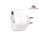 Ταφ Δικτύου Maclean X2 current socket with Energy MCE31 3680W switch