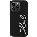 Karl Lagerfeld KLHCN61SKSVGK Apple iPhone 11/XR black hardcase Silicone Signature