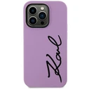 Karl Lagerfeld KLHCN61SKSVGU Apple iPhone 11/XR purple hardcase Silicone Signature