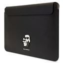 Karl Lagerfeld Sleeve KLCS14SAKCPMK 14 inch black Saffiano Karl&Choupette