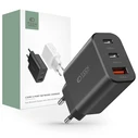 Tech-Protect C30W 3-port Network Charger PD 30W QC 3.0 Black