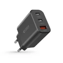 Tech-Protect C30W 3-port Network Charger PD 30W QC 3.0 Black