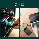UGREEN US221 HDD/SSD External Case 2,5 SATA 6TB USB-C 3.0 black