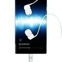 3MK Wired Earphones USB-C white