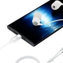 3MK Wired Earphones USB-C white