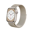 Bracelet strap Crong Milano Steel Apple Watch 38/40/41/42 mm (champagne)