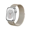 Bracelet strap Crong Milano Steel Apple Watch 38/40/41/42 mm (champagne)